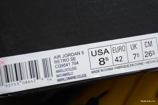 Jordan CQ9541-704 'Michigan' CQ9541-704 5 SmartChoice 541 Air 0621